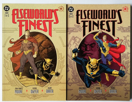 Elseworld's Finest Books 1 Y 2 (completa) - Dc Comics (original En Inglés)