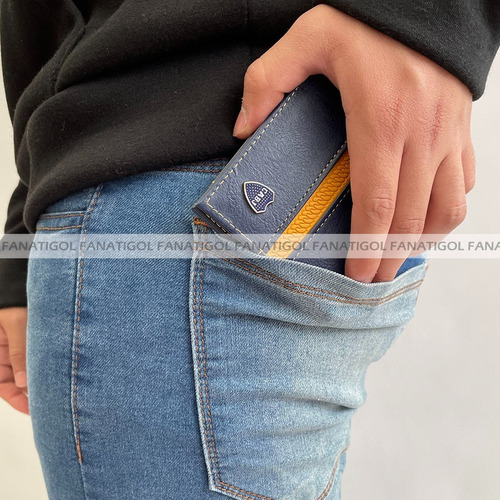 Imagen 2 de 10 de Billetera Boca Juniors Con Licencia Oficial