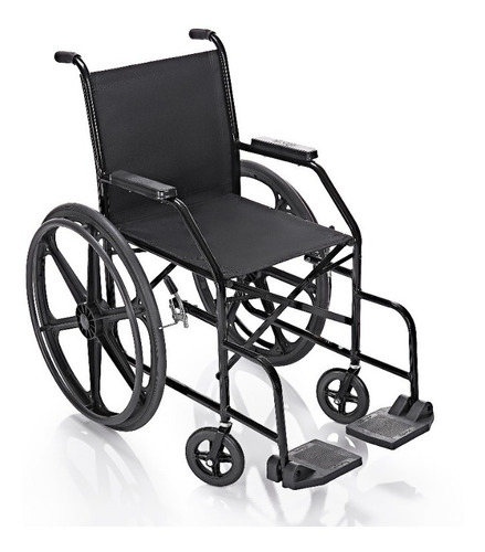 Cadeira De Rodas Simples Pl002 Prolife Com Pneu Inflável