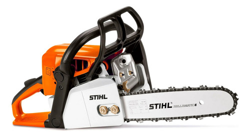 Motosierra Stihl Ms210 de 35 cm a gasolina, 1,6 W, color naranja