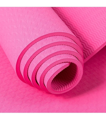 Yoga Durable Mat 6mm Reales + Bolso De Transporte