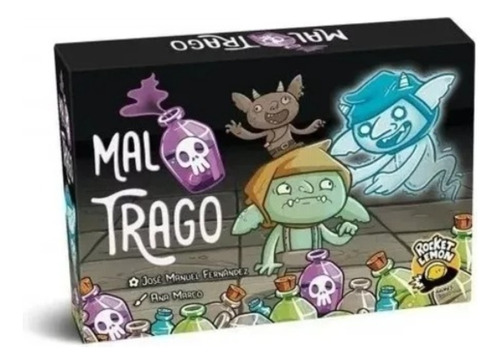 Juego De Mesa Mal Trago Sobrevive Pociones De La Bruja