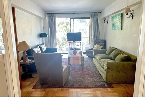 Clásico Depto Amoblado En Arriendo, 4 D 3 B