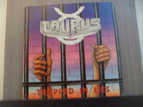 Lp Nac - Taurus - Trapped In Lies - Orig Encarte - Frete 20