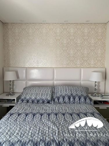 Imagem 10 de 30 de Vende Apartamento Condomínio Residencial Premiatto - 100m² - 3 Dormitórios 2 Suítes 3 Banheiros 2 Vagas Cobertas - Mobiliado - Lazer Completo - - Ap00863 - 34143730