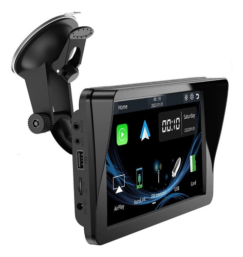 7 Pulgadas Navegador Gps Carplay Auto Pantalla Para Carro