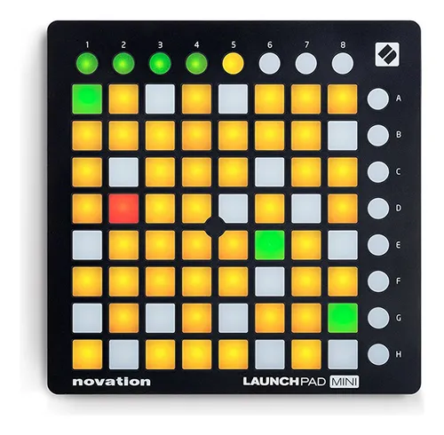 Controlador Novation Launchpad Mini Mk2 | Parcelamento sem juros Controlador Novation Launchpad Mini Mk2 | Parcelamento sem juros