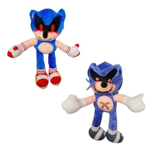 Peluche Sonic Exe X1 Sonic The Hedgehog Juego Terror Sangre