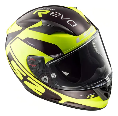 Capacete Ls2 Ff323 Arrow C Evo Sting Vinho Amarelo Fluo Carb Capacete Ls2 Ff323 Arrow C Evo Sting Vinho Amarelo Fluo Carb