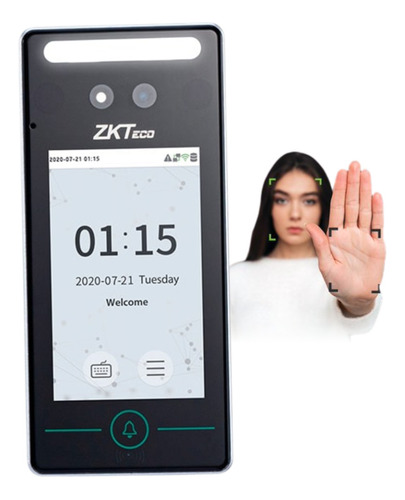 Reloj Control Acceso Personal Biometrico Zkteco V4l-zam180