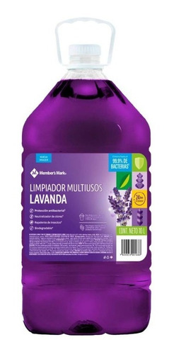 Limpiador De Pisos Aroma Lavanda Member's Mark De 10 Lts