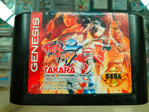 Fatal Fury 2 Sega Genesis (Usado)