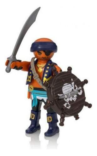 Playmobil Playmo Friends Kit Com 4 Unidades Pirata Novo