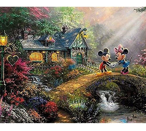 Thomas Kinkade  The Disney Collection 4 En 1 Paquete Multip