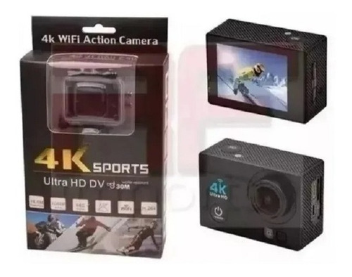 Câmera Action Go Cam Pro Ultra 4k Sport Wifi Hd Prova Dágua