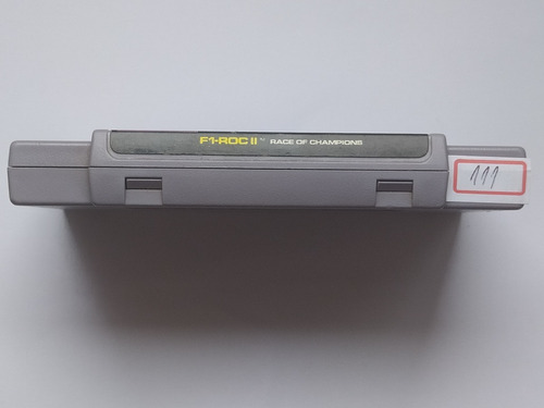 Id 111 F1 Roc2 Race Of Champio Snes Original Super Nintendo