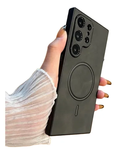 comprar Capa Capinha Case Magsafe Couro Matte - Galaxy S25 Ultra 5g