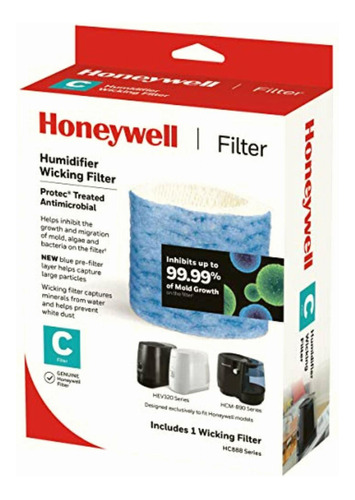 Honeywell Filtro De Repuesto C, Blanco