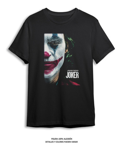 Polera Estampada Joker Joaquin Phoenix - Pelicula - Dtf