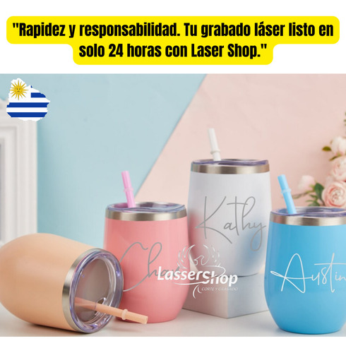 Imagen 2 de 12 de Grabado Láser Personalizado En Metal, Diseños Únicos, Propio