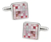 Comprar Gemelos Cuff-daddy Con Incrustaciones De Mosaico De Nácar R