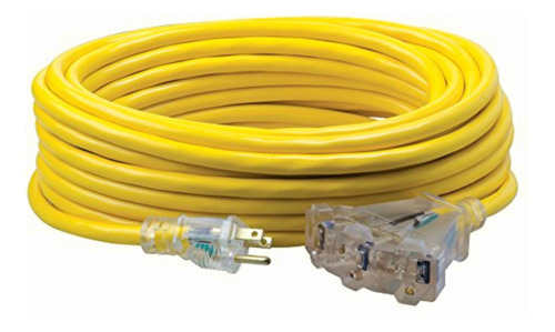 Coleman Cable 0 10/3 Cable De Extensión De Vinilo Con