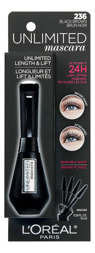 Mascara Pestañina Unlimited 24 Hrs Loreal Original 