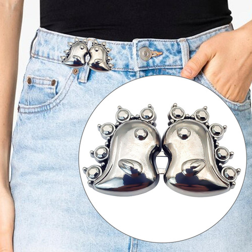 Hebilla De Cintura Ajustable Para Pantalones , Pin De Botón