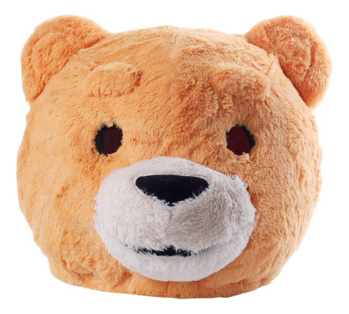 Máscara De Cabeza De Oso De Peluche En Oferta Para Halloween