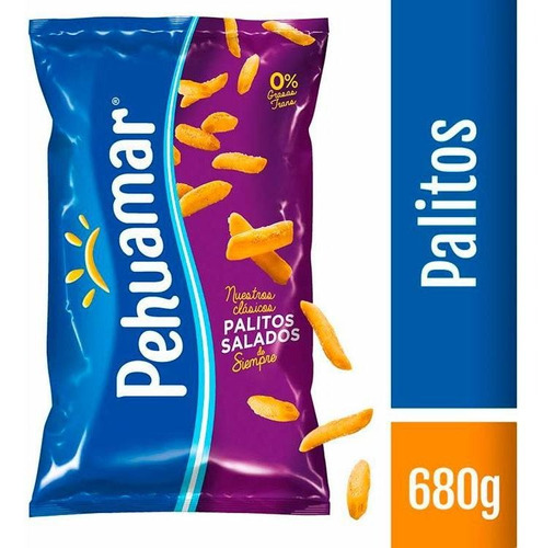 Palitos  Salado 680 Gr Pehuamar Snack