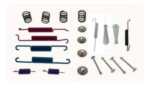 Kit De Resortes Y Clavos Freno De Mano Vw Fox 1.6