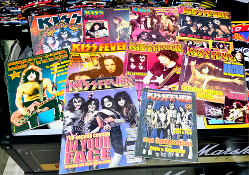 Kiss Lote 20 Revistas Fever Nacionales De Época Envíos 