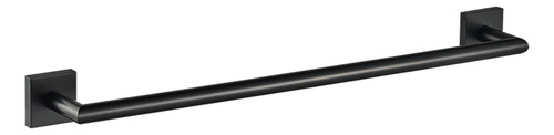 Porta Toalha Toalheiro Simples Loft Preto Fosco - Lorenzetti