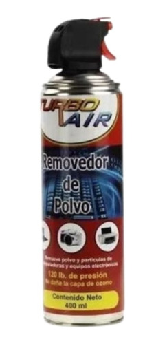 Imagen 2 de 3 de Aire Comprimido Limpieza Mantenimiento Pc Turbo Air 3 Pza.