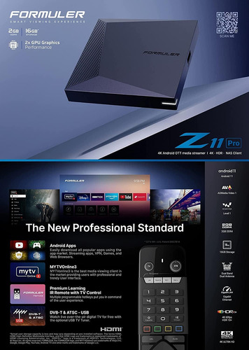 Formuler Z11 Pro Android 11 Dual Band 5g Gigabit Lan 2gb Ram