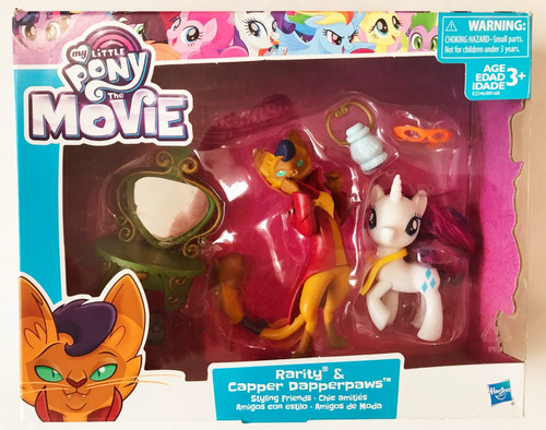 Rarity Y Copper Dapperpaws My Little Pony The Movie Hasbro