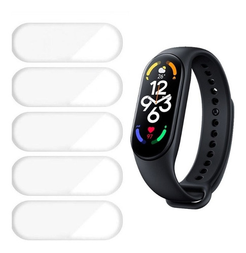 Protector De Pantalla Xiaomi Mi Band 7 (5 Pc)