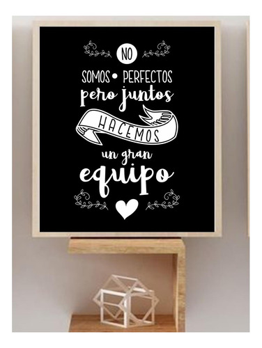 Cuadros Decorativos Pareja Amistad Frases Positivas Cocina Pareja Beige Impreso