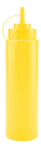 Dispensador De Condimento Amarelo 720 Ml, 10 Unidades/conjun