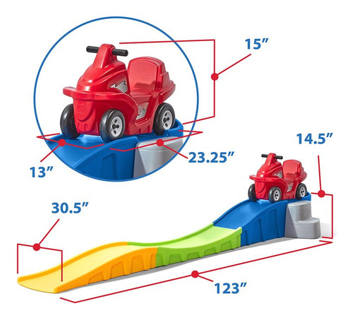 Carrito Montable Con Pista Step2