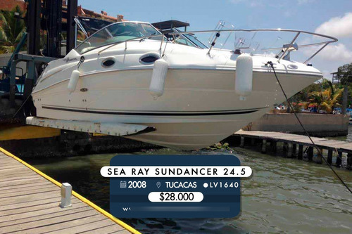 Imagen 1 de 13 de Mini Yate Sea Ray Sundancer 24.5 Lv1640