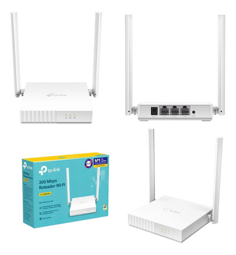 Access Point/roteador/range Extender/wisp Tp-link Tl-wr829n Cor Branco
