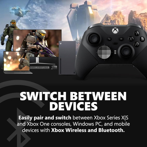 Mando De Juegos Inalámbrico Xbox Elite Series 2 Core - Bl...