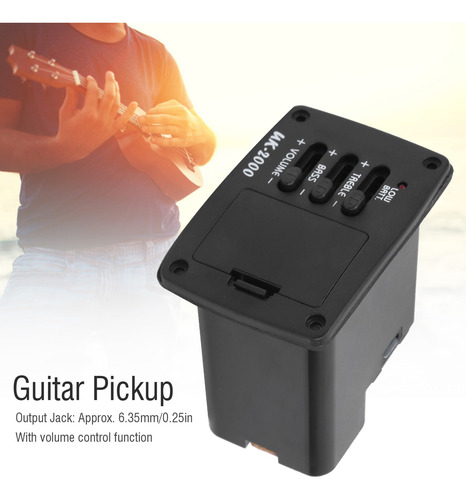 Imagen 5 de 9 de Pastilla De Guitarra Eléctrica Pastilla De Sonido De Ukelele