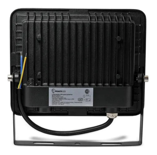 Reflector Led 50w Slim Calido Exterior 3750 Lúmenes