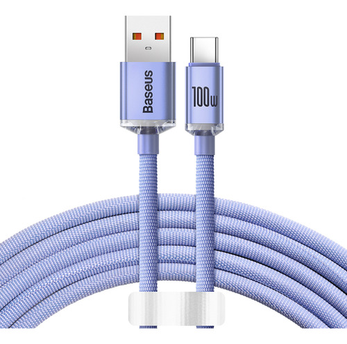 Cable Crystal Shine Usb A Usb-c 100w Carga Rapida - Baseus