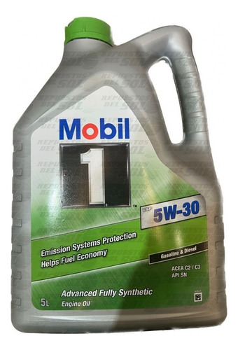 Aceite Mobil 1 Esp 5w30 Sintético 5 Litros