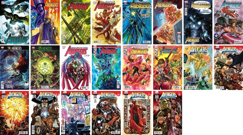 Marvel Comics The Avengers Completa 22 Comics 1 2 3 4 6 672