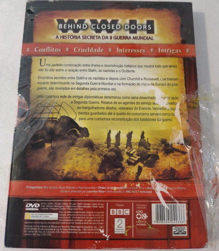 Dvd En Portugues E Ingles Historia Secreta De La 2da Guerra (Usado)