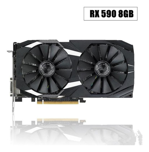 Xuanmo Amd Radeon Rx590 8gb Gpu 2304sp 256-bit Gddr5 Hdcp
